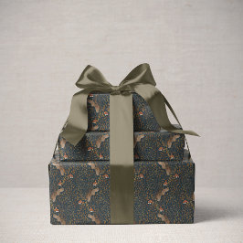 Storybook Woodland Friends Sleepy Eichhörnchenwald Geschenkpapier