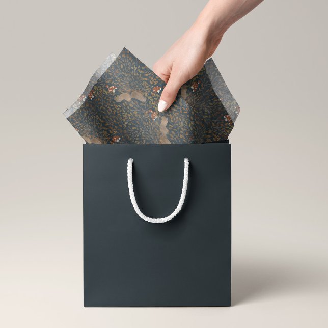 Storybook Woodland Friends Sleepy Eichhörnchenwald Seidenpapier (Von Creator hochgeladen)