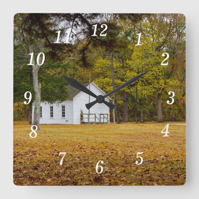 Storys Creek School Wall Uhr (Vorderseite)