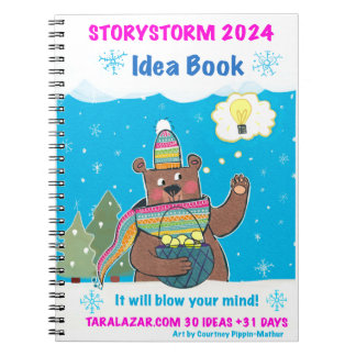 Storystorm 2024 Ideenbuch und Zeitschrift Notizblock