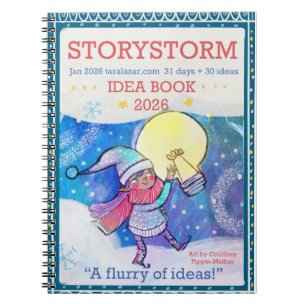 Storystorm 2026 Journal/Ideenbuch Notizblock