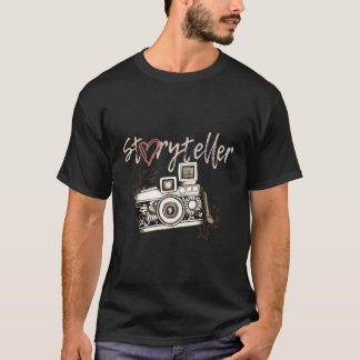 Storyteller Camera Fotograf Cool T-Shirt
