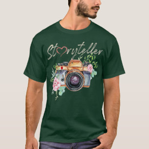 Storyteller Camera Fotografy-Kamera T-Shirt