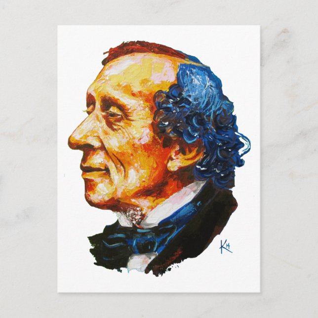 Storyteller - H. C. Andersen Postkarte (Vorderseite)