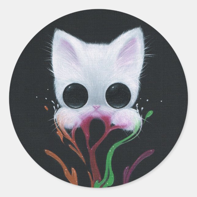 Storytime Runder Aufkleber (Vorderseite)