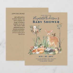 Storytime Woodland Animals Forest Baby Dusche Invi