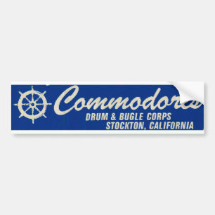 Stoßaufkleber-c$stockton Flottenadmiral-Trommel u. Autoaufkleber