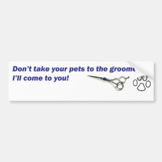 Stoßdämpfer - nehmen Sie nicht Ihre Haustiere… Autoaufkleber