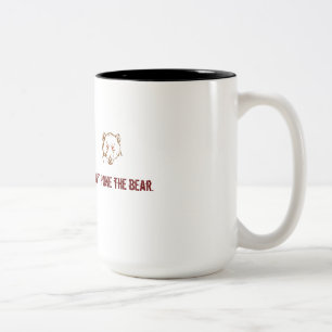 Stoßen Sie nicht die Bärn-Kaffee-/Tee-Tasse Zweifarbige Tasse