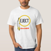 Stoßen Sie Rassismus-Shirts aus