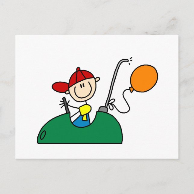 Stoßfänger T - Shirt und Geschenke Postkarte (Vorderseite)