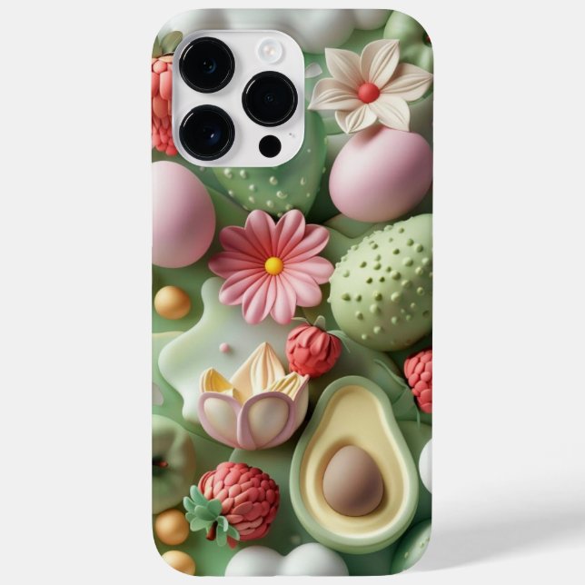 Stoßsicheres Gehäuse für zusätzliche Sicherheit.iP Case-Mate iPhone Hülle (Rückseite)