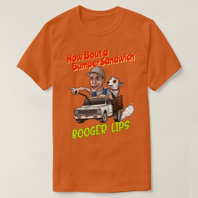 Stoßstangen-Sandwich T-Shirt (Design vorne)