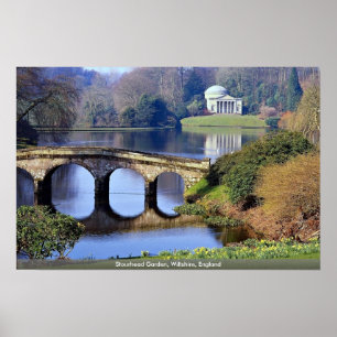 Stourhead Garden, Wiltshire, England Poster