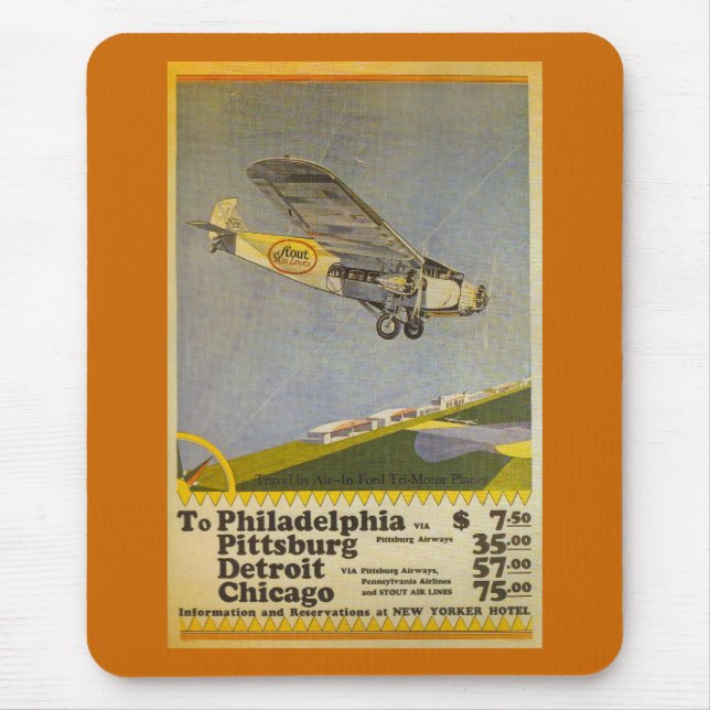Stout Airlines Mousepad (Vorne)