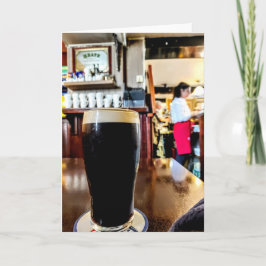 Stout-Farbe Dankeskarte