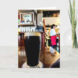 Stout-Farbe Dankeskarte