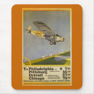 Stout Fluglinien Mousepad