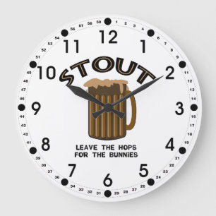 Stout Große Wanduhr