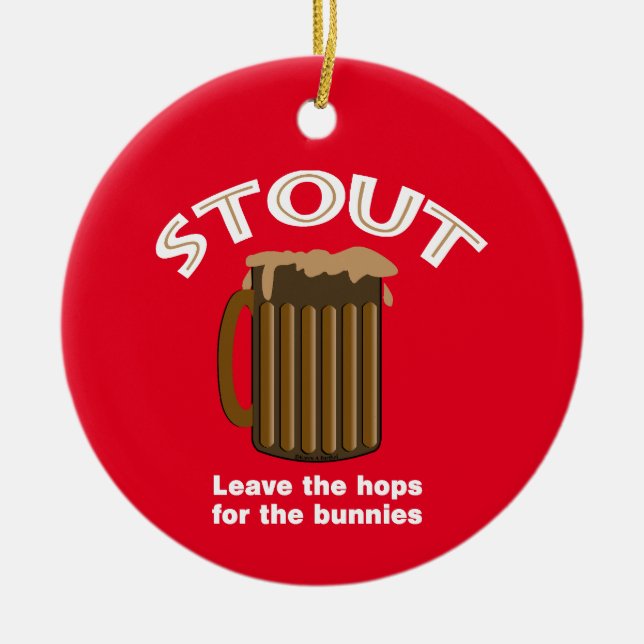 Stout Keramik Ornament (Vorne)