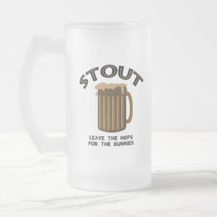 Stout Mattglas Bierglas