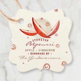 Stovetop Potpourri Favor Tags Geschenkanhänger