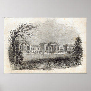 Stowe - die Garten-Front Poster