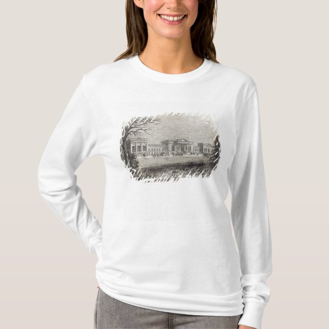 Stowe - die Garten-Front T-Shirt (Vorderseite)
