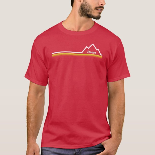 Stowe Mountain Resort T-Shirt (Vorderseite)