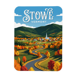 Stowe USA is translated to: Stowe USA Magnet
