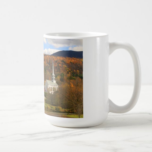 Stowe Vermont im Herbst Tasse (Rechts)