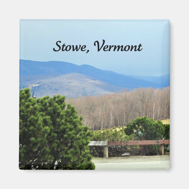 Stowe, Vermont Magnet (Vorne)