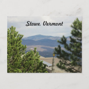 Stowe, Vermont Postkarte