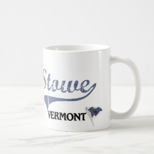 Stowe Vermont Stadt-Klassiker Kaffeetasse