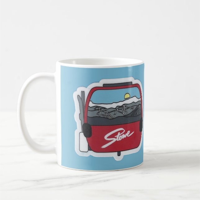 Stowe VT Skifahren Tasse (Links)