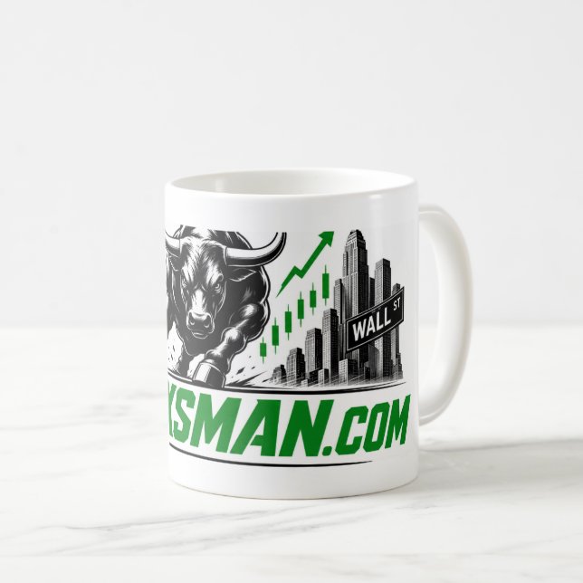 Stoxsman.com Investitionen Kaffeetasse (VorderseiteRechts)