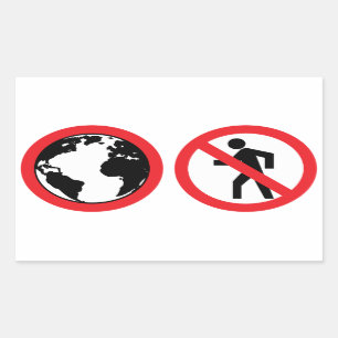 STPKY Kirche der Euthanasie Rechteckiger Aufkleber