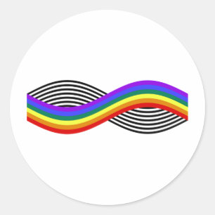 STR8 Verbündete Runder Aufkleber