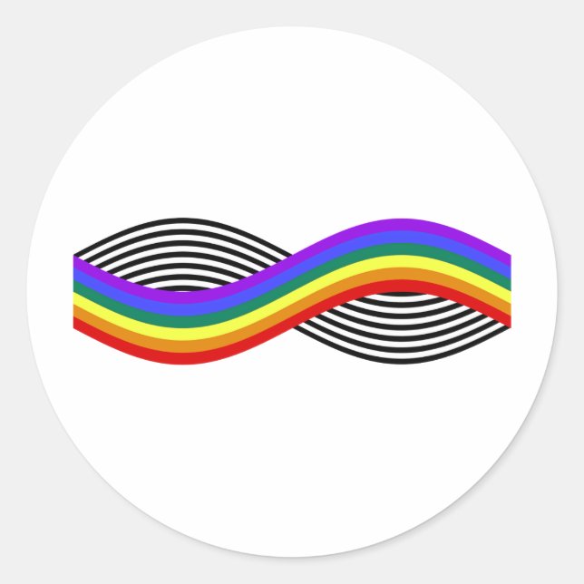 STR8 Verbündete Runder Aufkleber (Vorderseite)