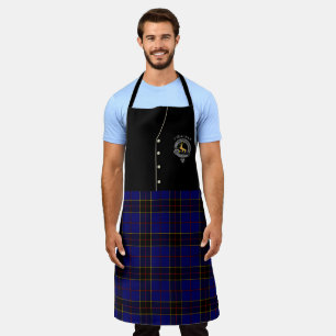 Strachan Clan Abzeichen & Tartan Kilt Schürze