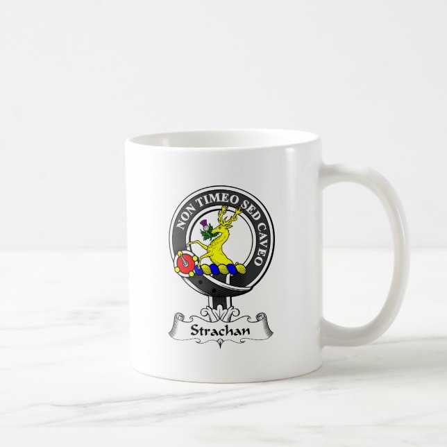 Strachan Clan-Wappen Tasse (Rechts)
