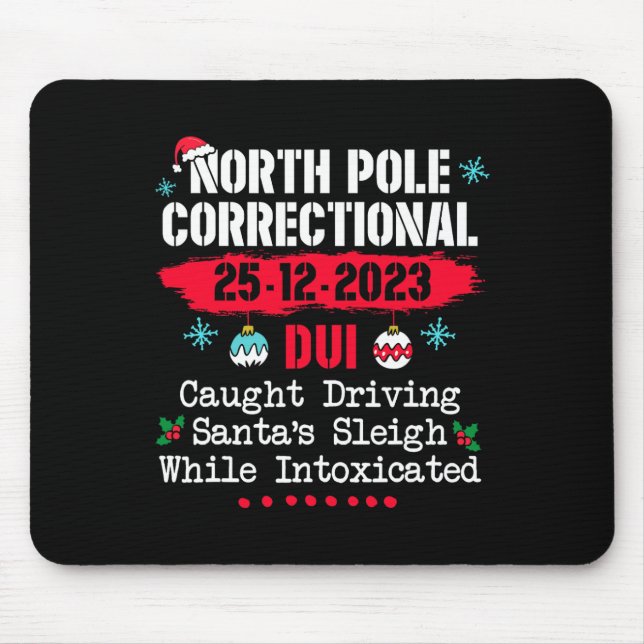 Strafanzeige am Nordpol Mousepad (Vorne)