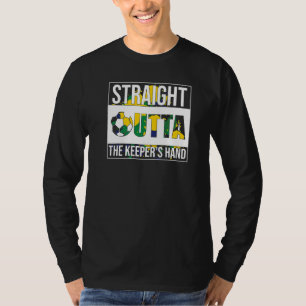 Strafanzeige für Torhüter beim Torwart-Fußball T-Shirt