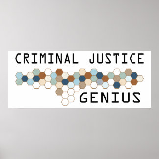 Strafjustiz Genius Poster
