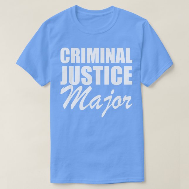 Strafjustiz Major T-Shirt (Design vorne)