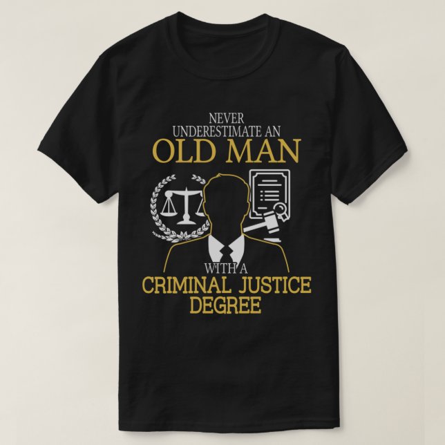 Strafjustizgesetz T-Shirt (Design vorne)