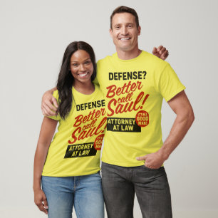 Strafrecht? Better Call Saul – Kühnes Grafikdesign T-Shirt