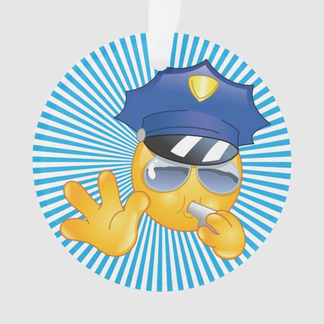 Strafverfolgung - Polizei - SRF Ornament (Vorderseite)