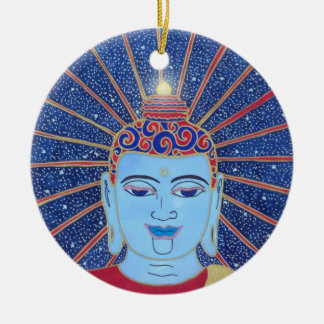 Strahlen der Glücks-Verzierung Keramik Ornament