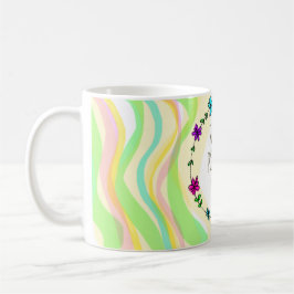 Strahlen Sie positive Schwingungen aus Tasse